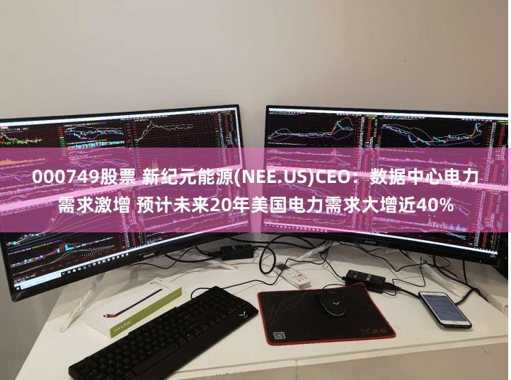 000749股票 新纪元能源(NEE.US)CEO：数据中心电力需求激增 预计未来20年美国电力需求大增近40%