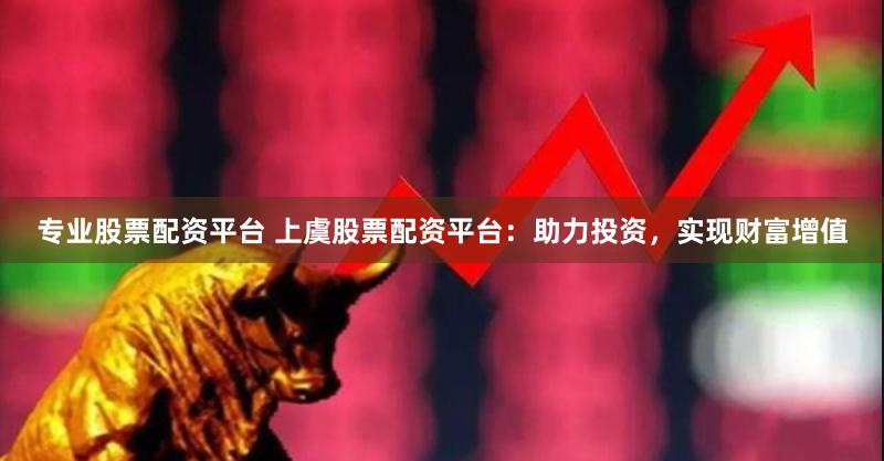 专业股票配资平台 上虞股票配资平台：助力投资，实现财富增值